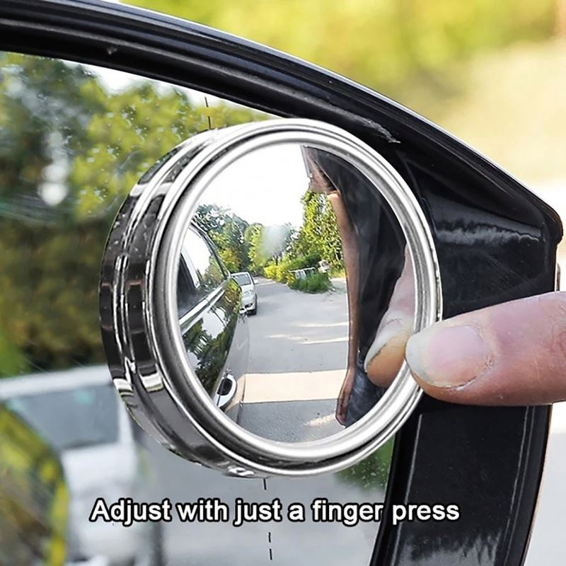 고품질 2개입 투명 볼록 광각 360도 회전식 사각지대 - Blind Spot Mirror Wide Angle Convex 2Pcs 리뷰 및 가격
