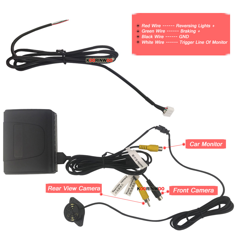 쿠린우 360 버드 파크트로닉 차량 모니터 디스플레이  - Car Parking Sensor 8 Sensor Front Rear 리뷰 및 가격