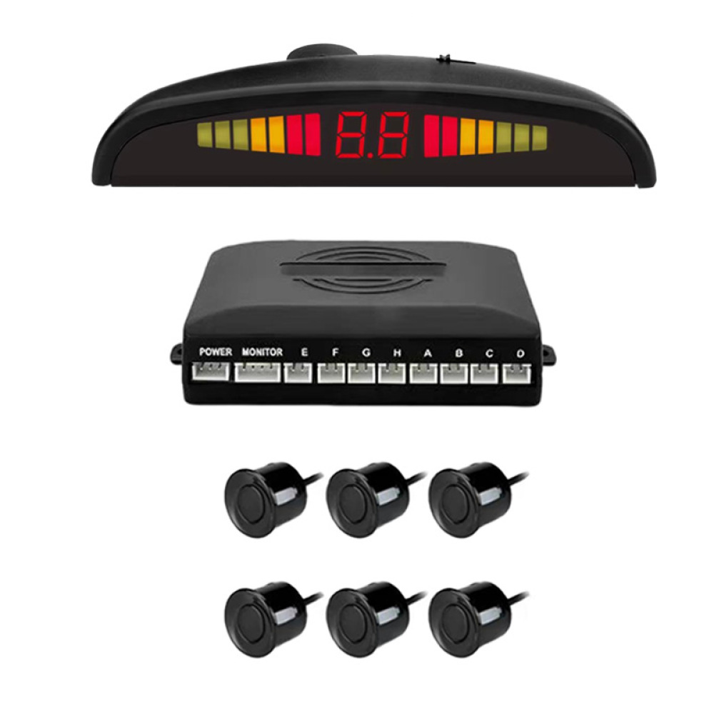 범용 자동차 후방 레이더 센서 키트 LED 디스플레이  - Parking Sensor Buzzer Display Indicator 리뷰 및 가격