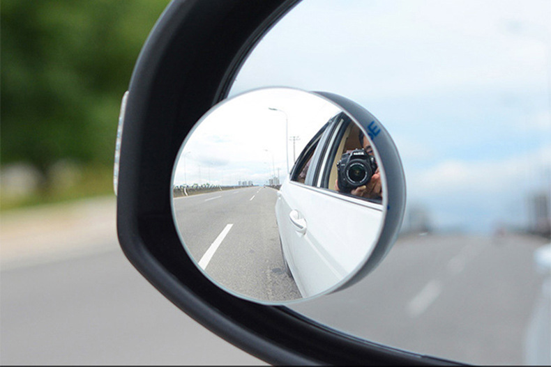 1/2개 림리스 360 °   차량 후방 시야 확보를  - Blind Spot Mirror Wide Angle Convex 2Pcs 리뷰 및 가격