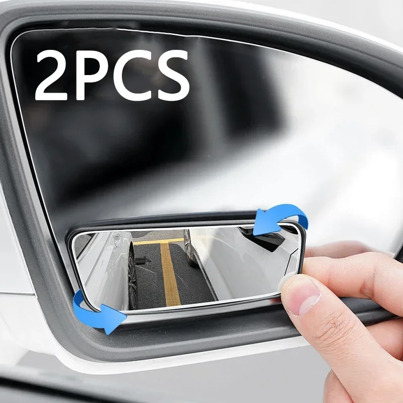 2개 조절 가능 사각지대 미러 자동차 보조 백미러 볼록 - Blind Spot Mirror Wide Angle Convex 2Pcs 리뷰 및 가격